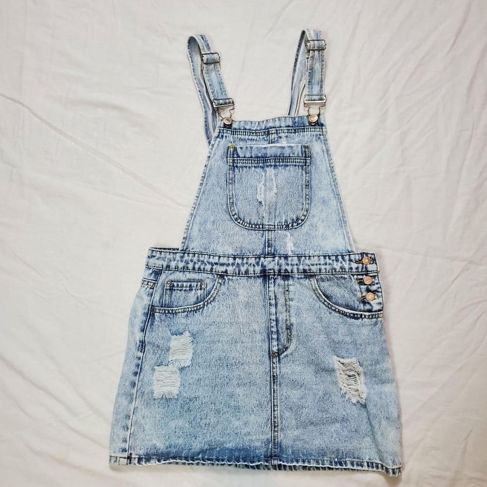 Forever 21 overall mini skirt size medium